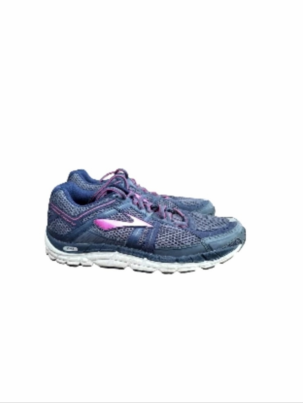 Brooks Addiction 12 Athletic Run Walk Tennis Shoe Sneaker Pink Blue Women 9.5 - Picture 9 of 9